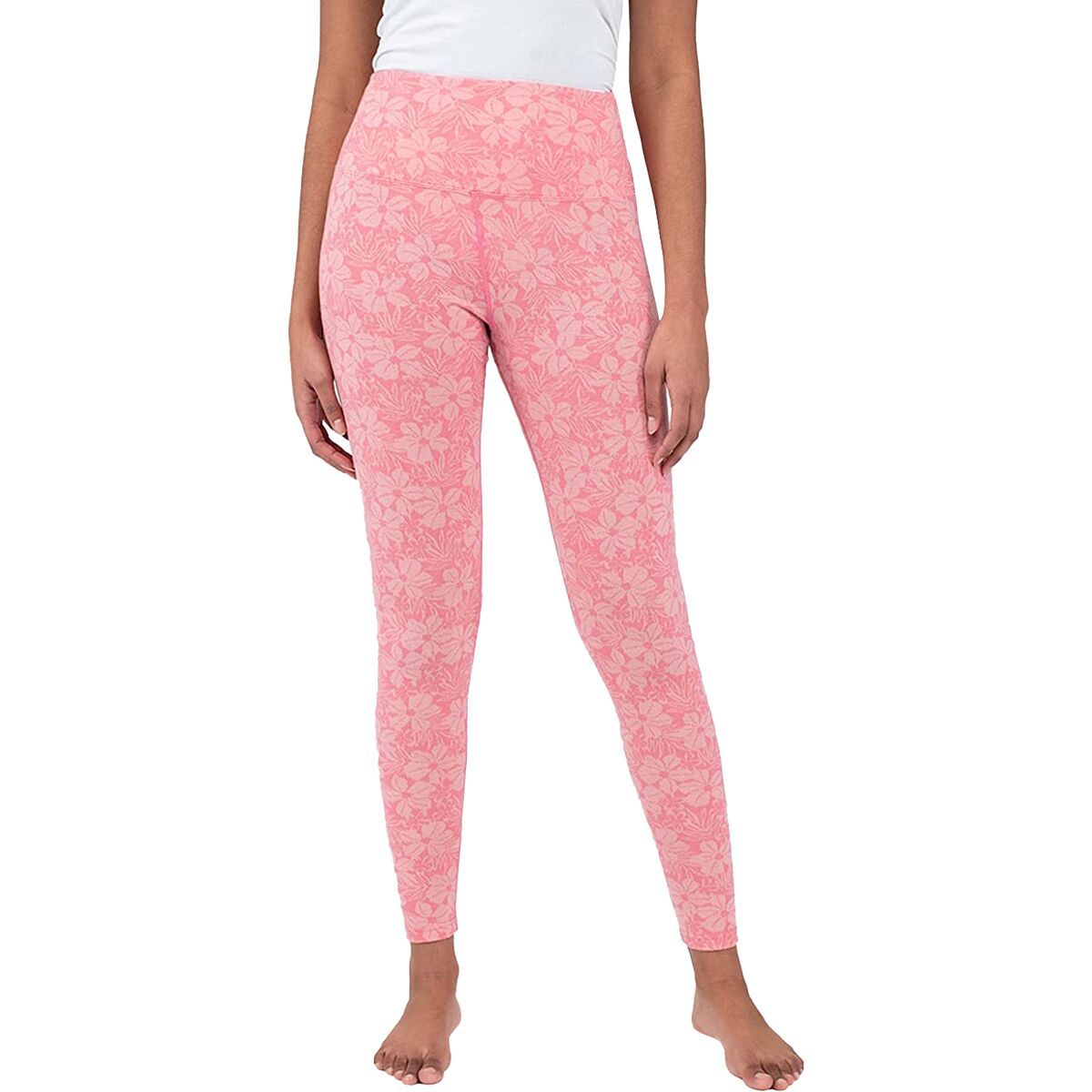 Terramar Ultra Merino Pant 2.0 - Women's Rose Snow Dusting, M