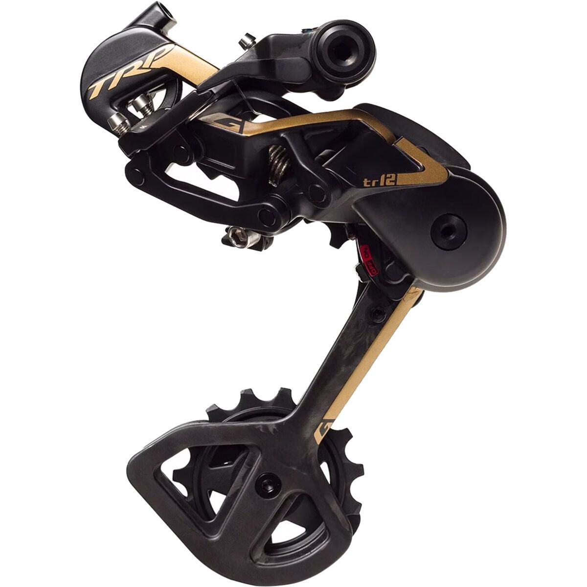 Image of TRP TR12 12-Speed Derailleur & Shifter Kit Black/Gold, Derailleur & Shifter Set