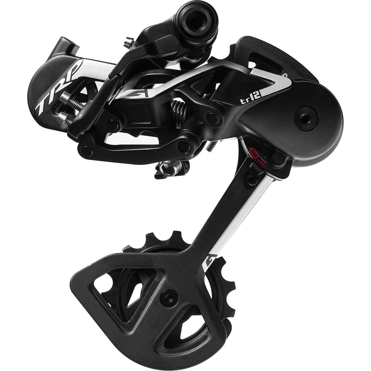 Image of TRP TR12 12-Speed Derailleur & Shifter Kit Black/Silver, Derailleur & Shifter Set