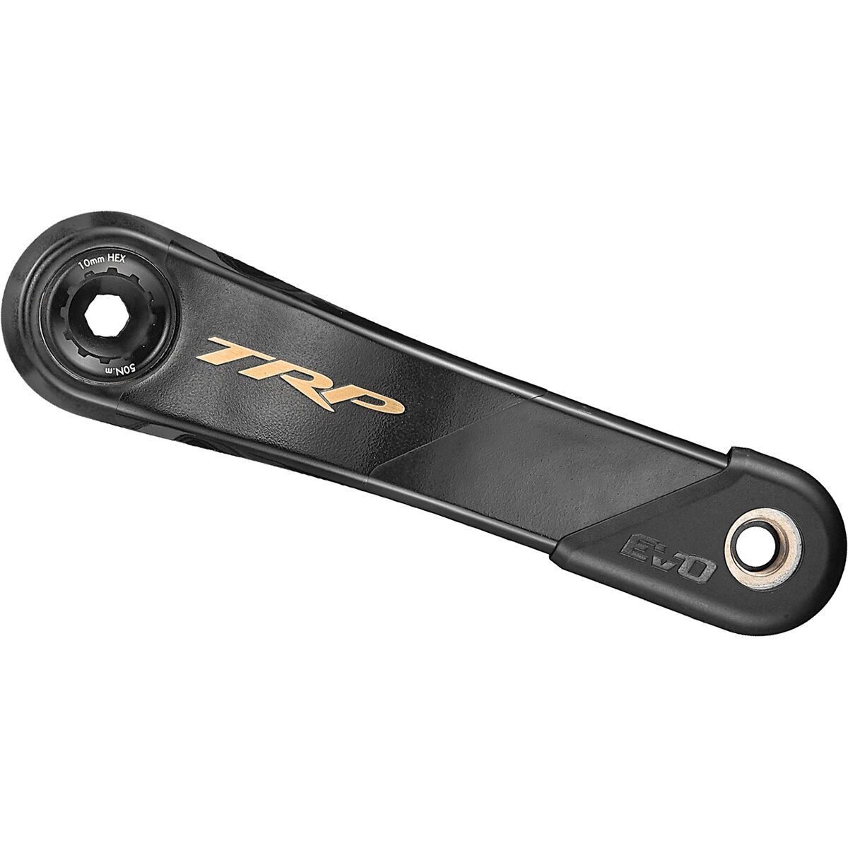 Image of TRP EVO 12 Carbon Crankset Black/Gold, 170mm