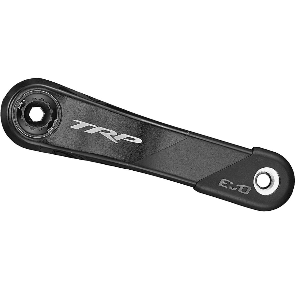 Image of TRP EVO 12 Carbon Crankset Black/Silver, 170mm