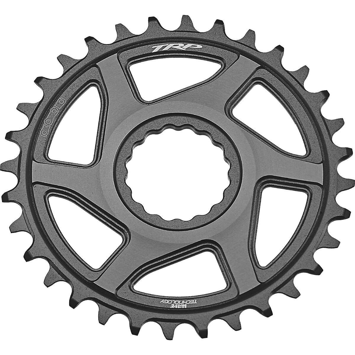 TRP EVO 12 Chainring Duotone Black/Space Grey, 32T