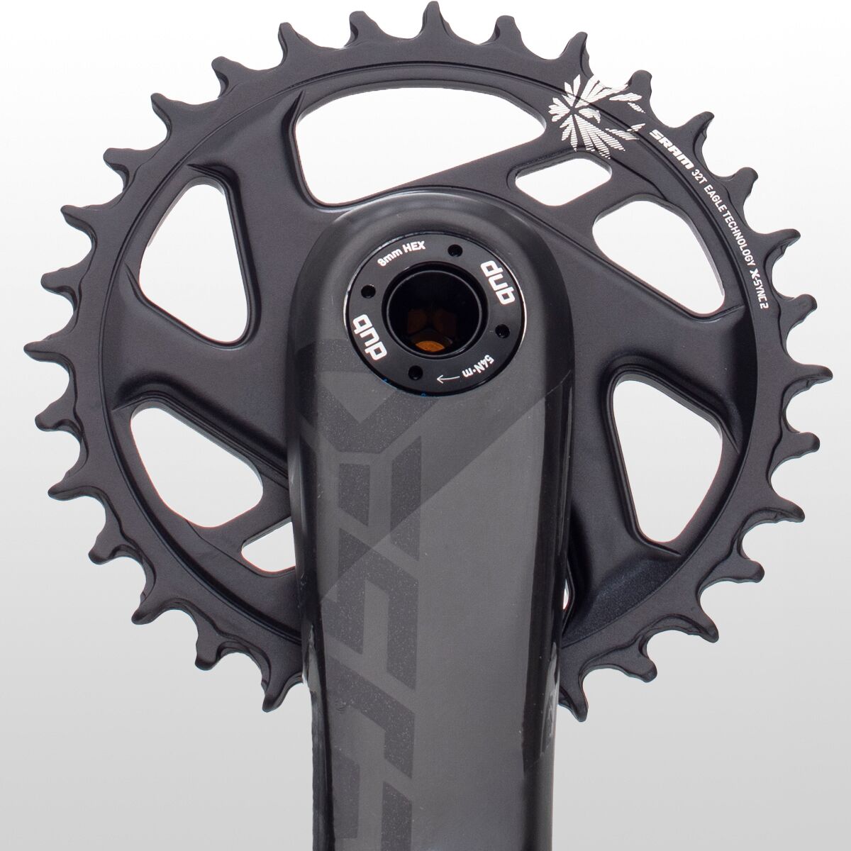 TruVativ Descendant Carbon Eagle DUB Crankset - Boost - Bike