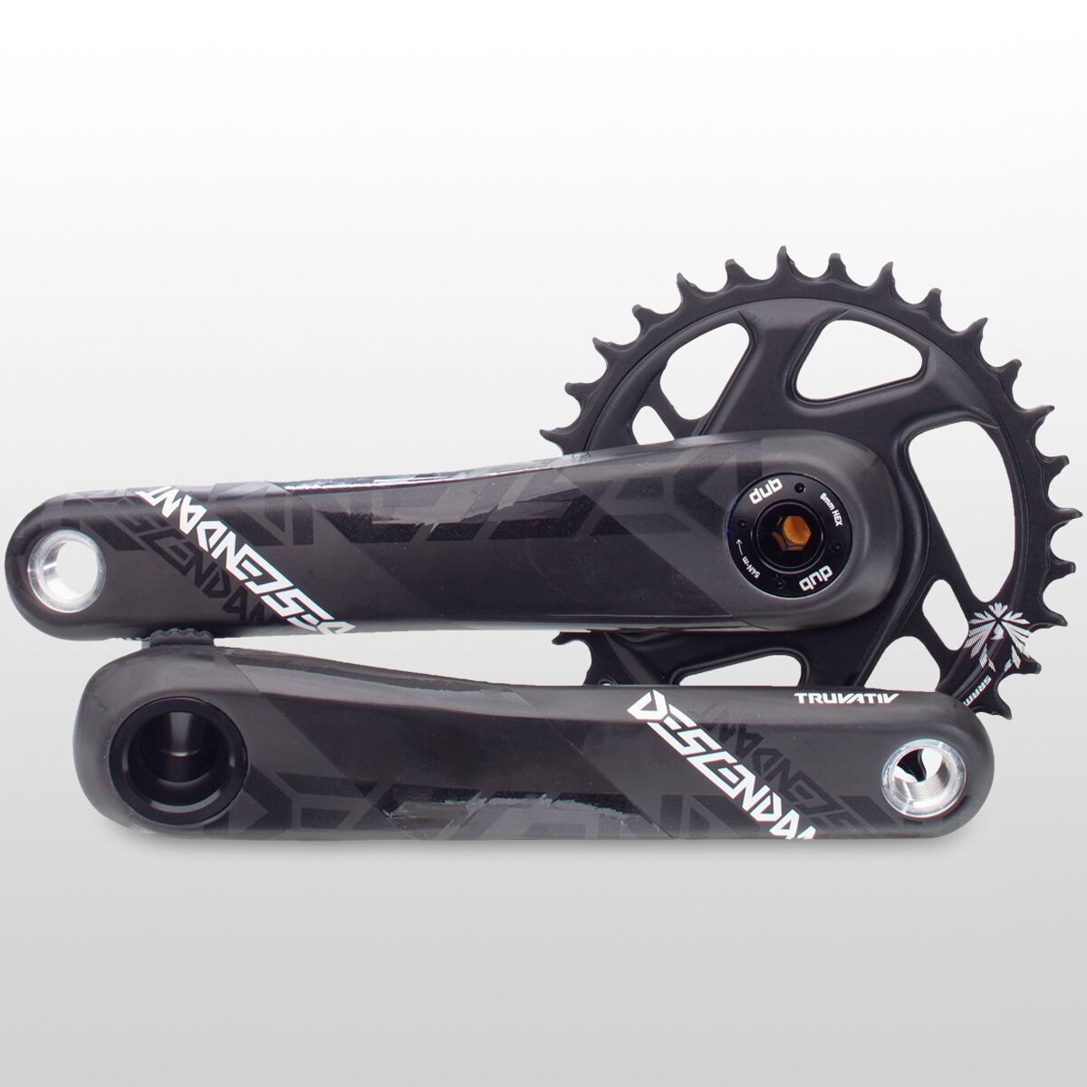 TruVativ Descendant Carbon Eagle DUB Crankset - Boost - Bike
