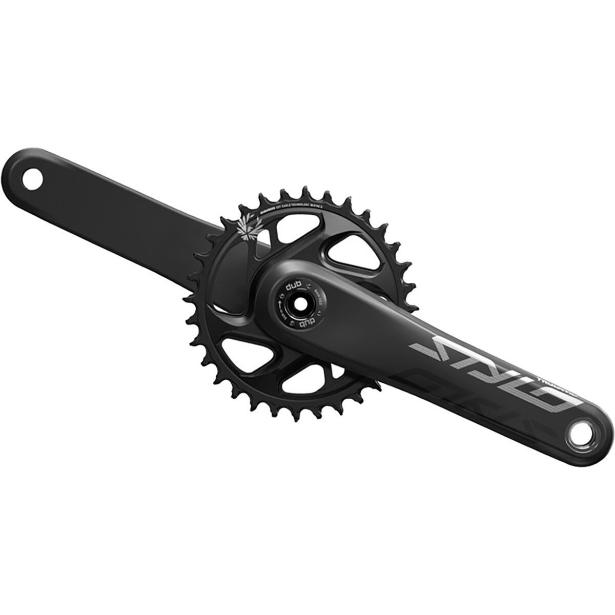 Image of TruVativ STYLO Eagle DUB Carbon Crankset Black, 175mm, 32t