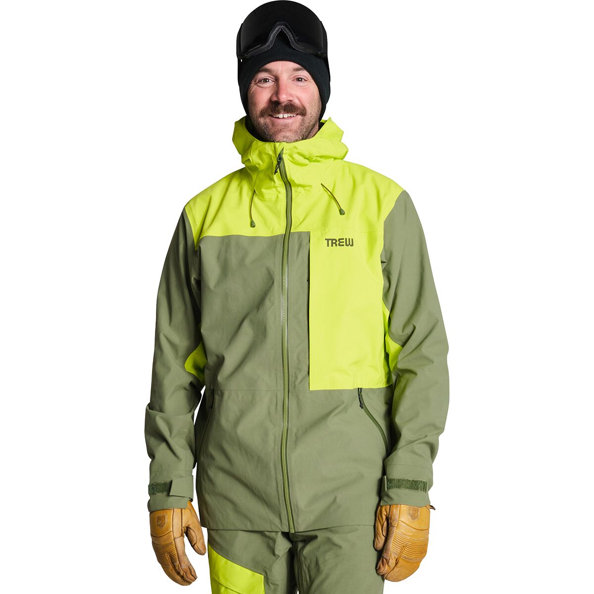 Image of Trew Gear Jefferson Jacket - Men's High Vis Olive, M