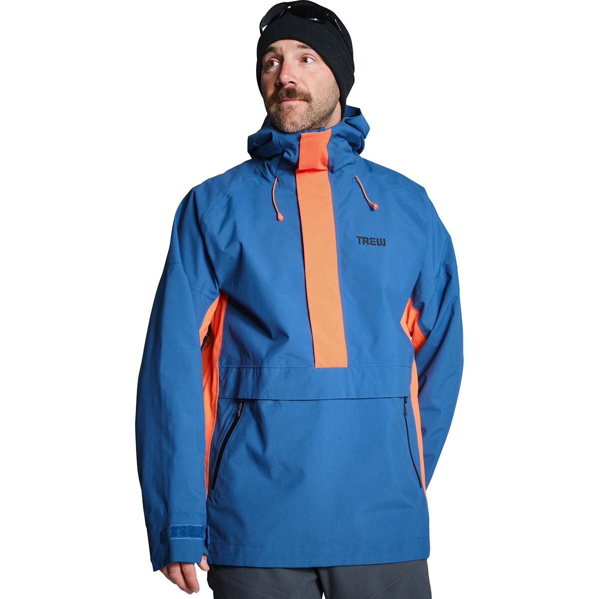 Image of Trew Gear Popover Jacket Blue Pond, XL