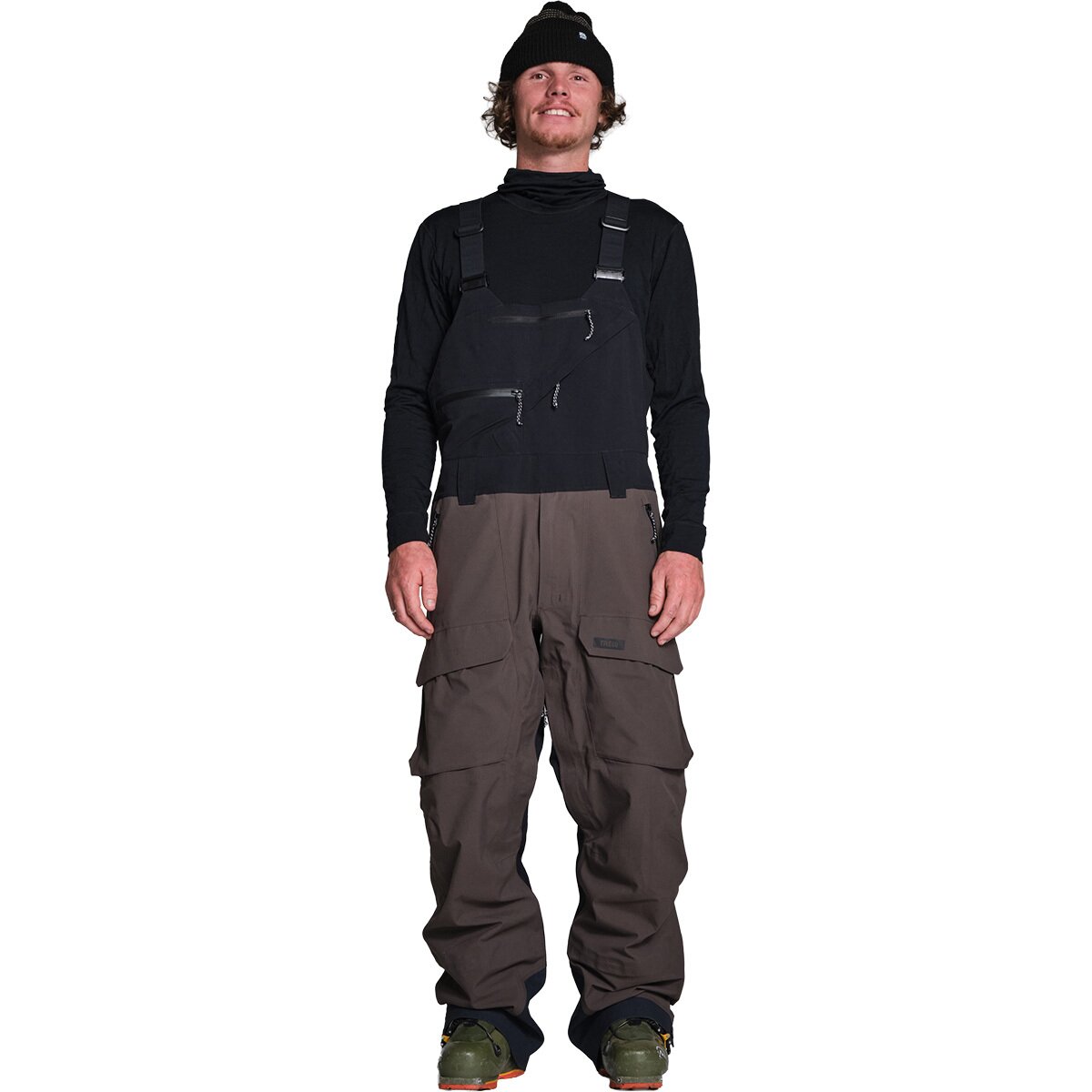 Image of Trew Gear TREWth Bib Pant - Men's Raw Umber, M