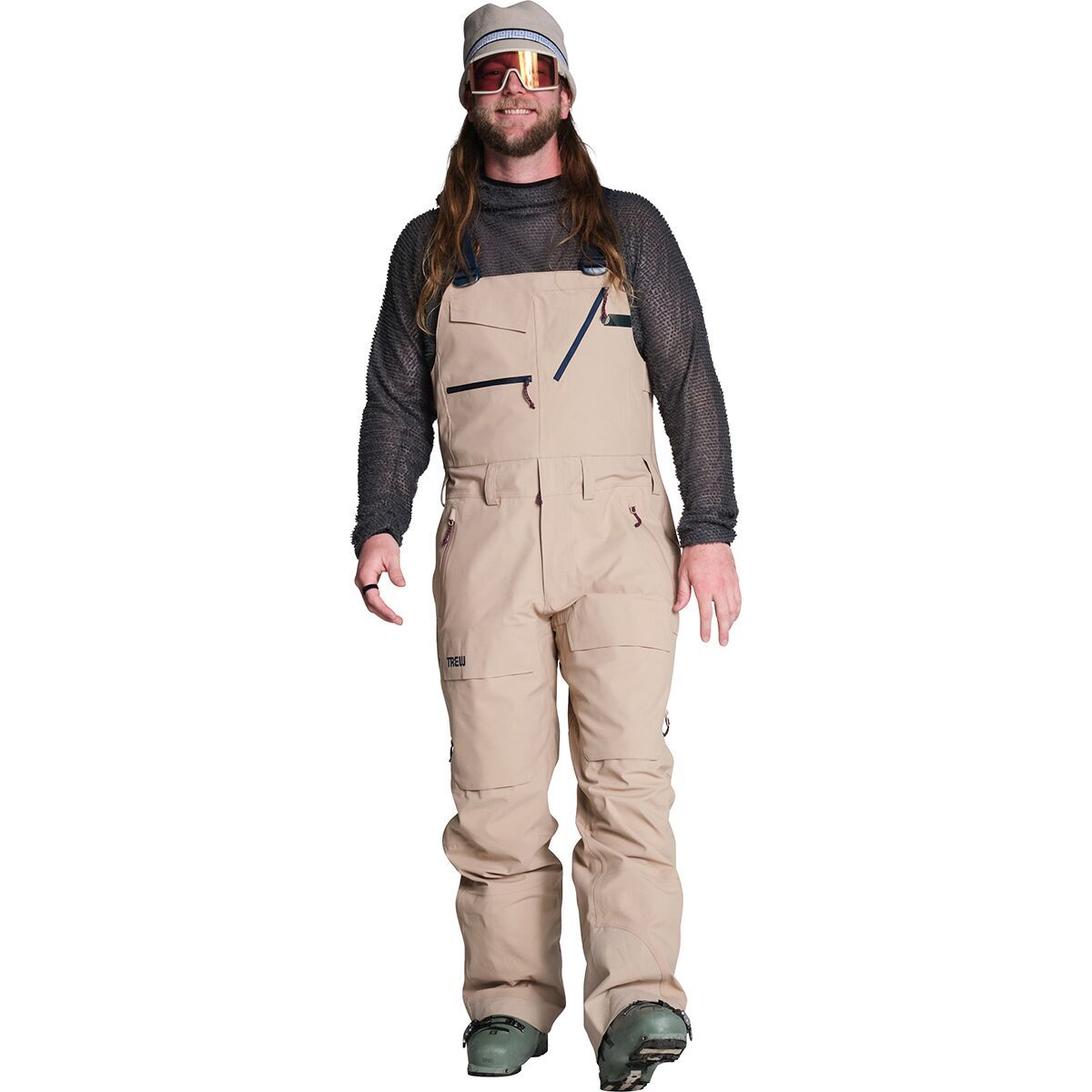 Image of Trew Gear TREWth Primo Bib - Men's Dust Khaki, M