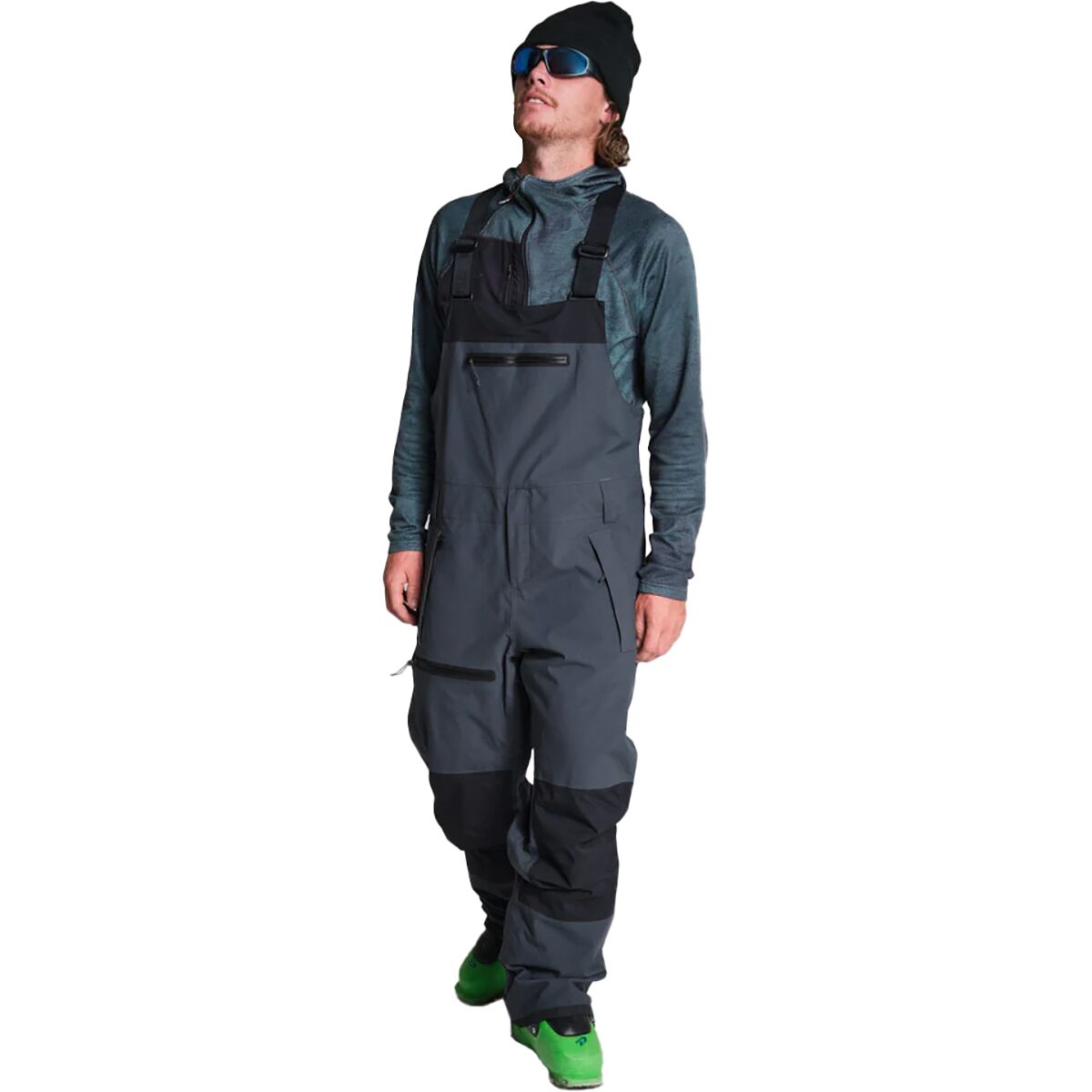 Image of Trew Gear Tatoosh Bib - Men's Anthracite, L