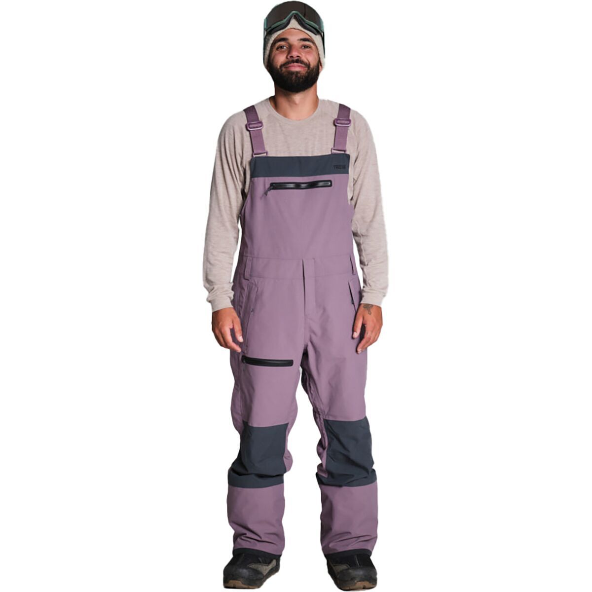 Image of Trew Gear Tatoosh Bib - Men's Black Plum, L