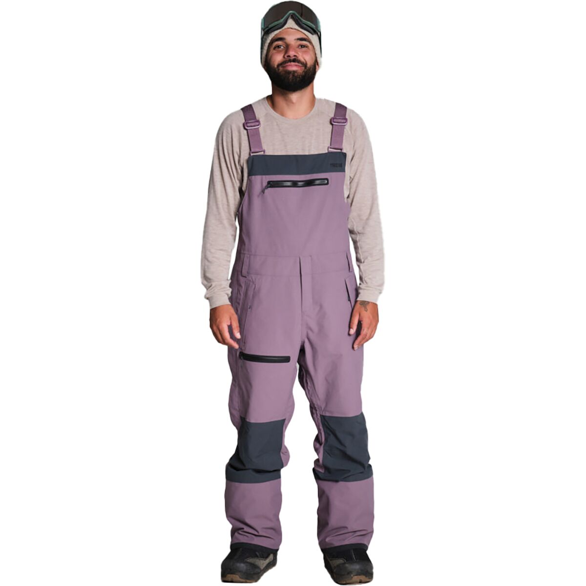 Image of Trew Gear Tatoosh Bib - Men's Black Plum, XL