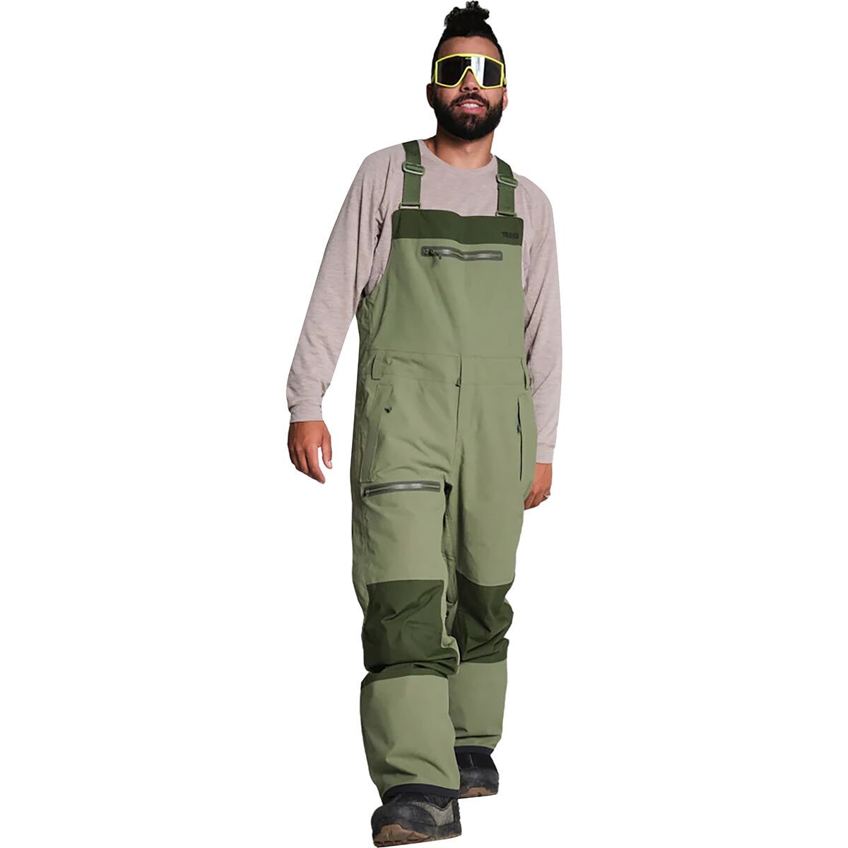 Image of Trew Gear Tatoosh Bib - Men's Fatigue Green, M