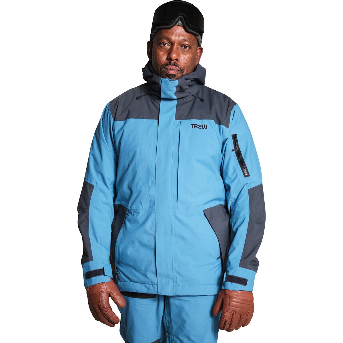 Image of Trew Gear Tatoosh Jacket - Men's Black and Blue, S