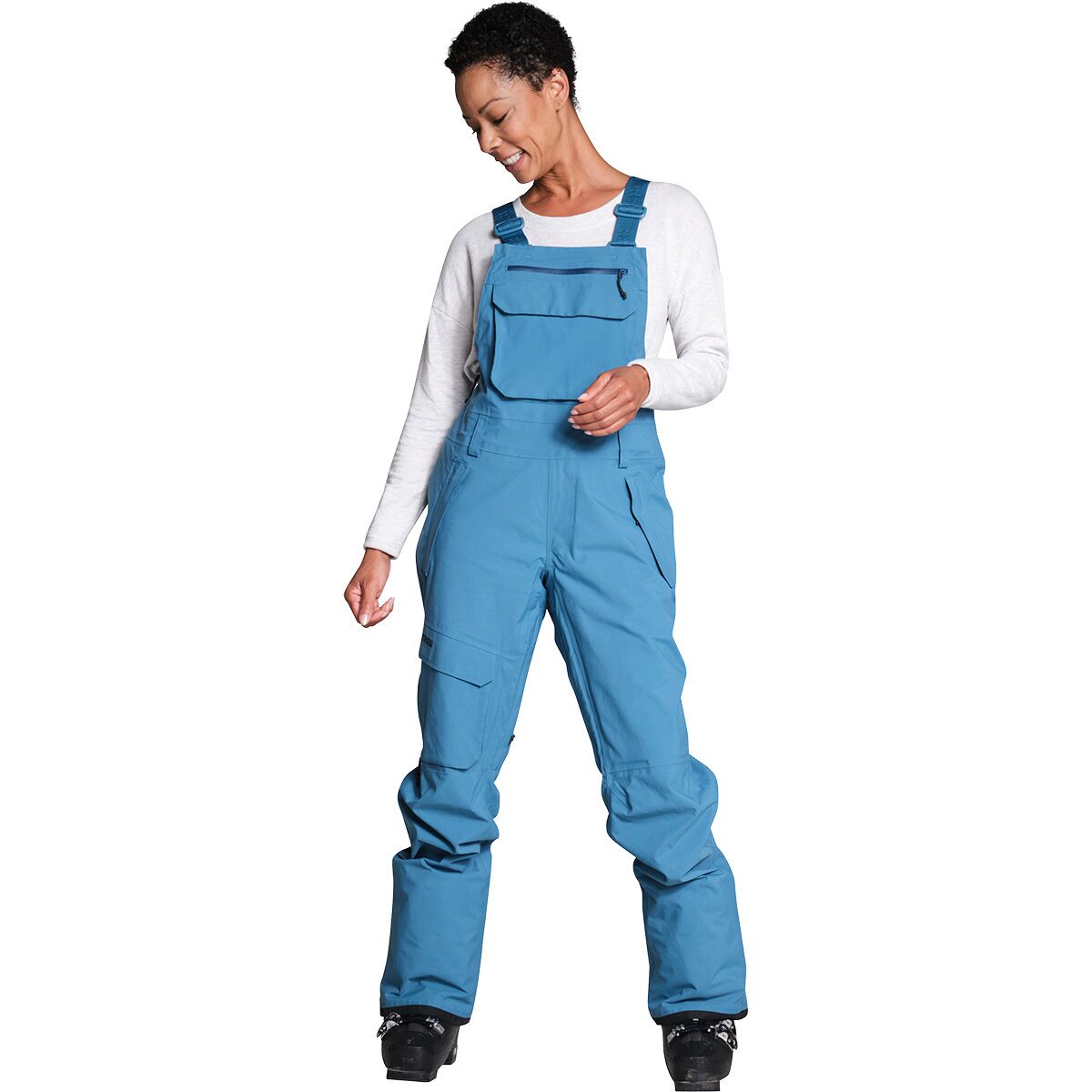 Image of Trew Gear Astoria Bib - Women's Blue Pond, M