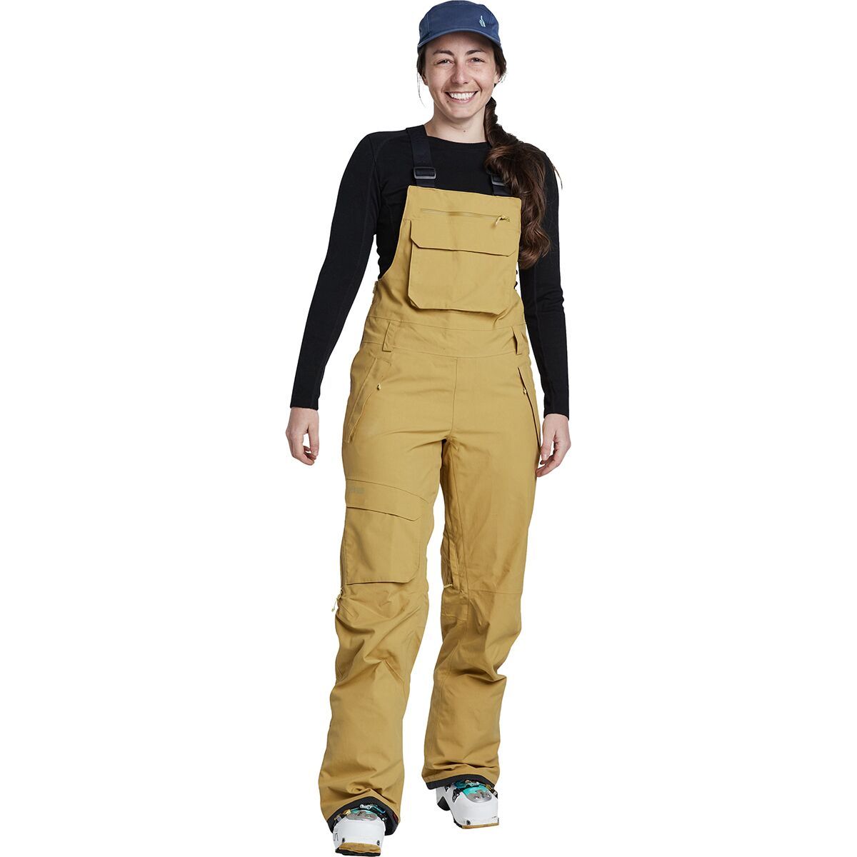 Image of Trew Gear Astoria Bib - Women's Honey Mustard, XS