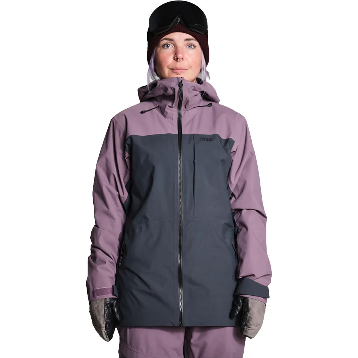 Image of Trew Gear Astoria Jacket - Women's Black Plum, XXL
