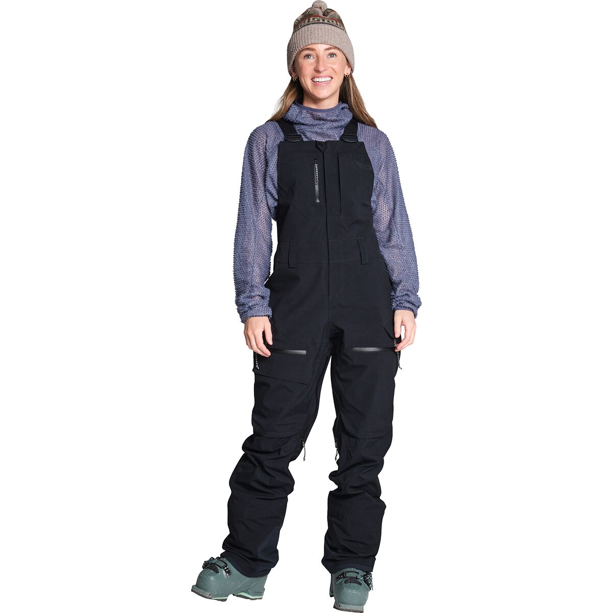 Image of Trew Gear Chariot Primo Bib - Women's New Anthracite, XS