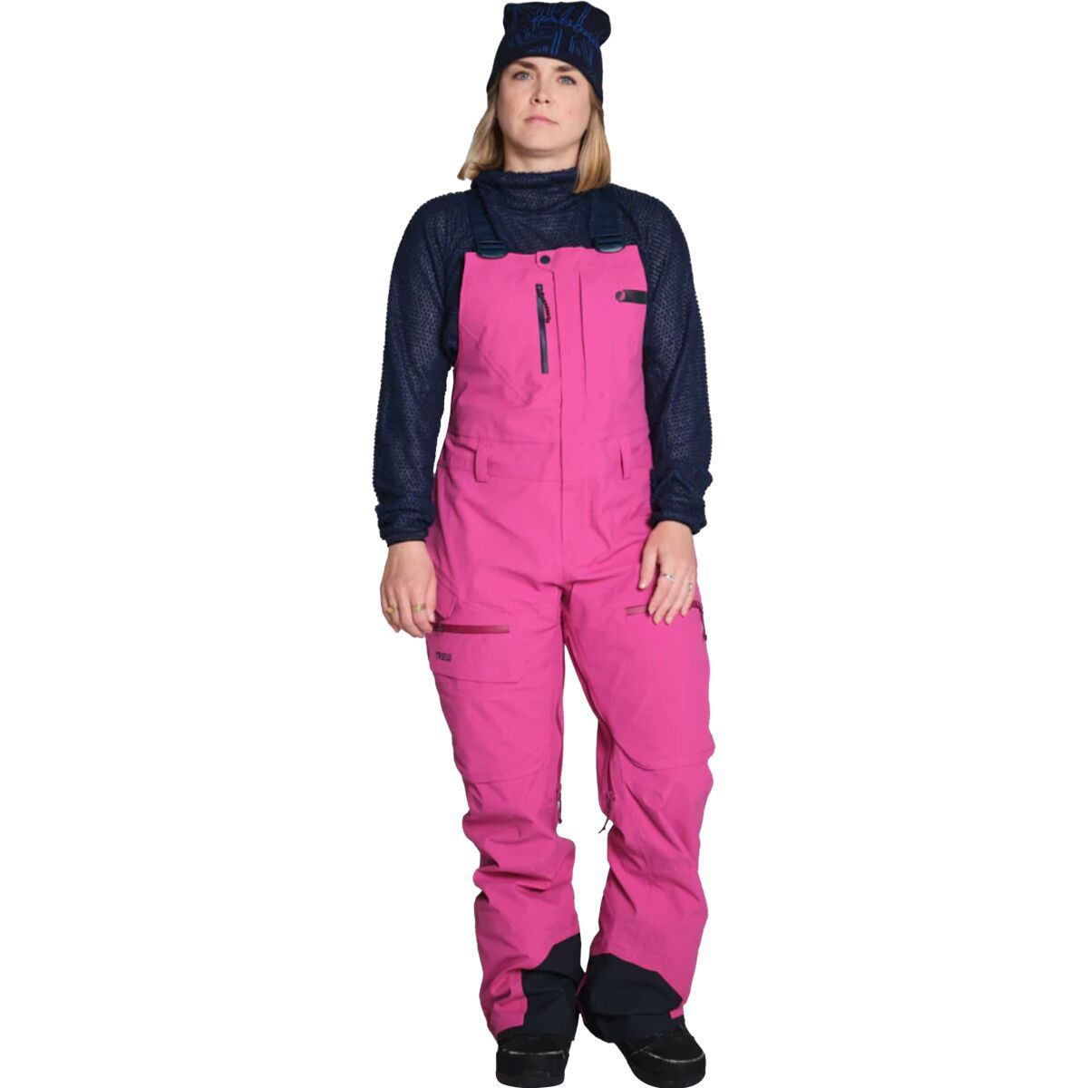 Image of Trew Gear Chariot Primo Bib - Women's Pink Berry, XS