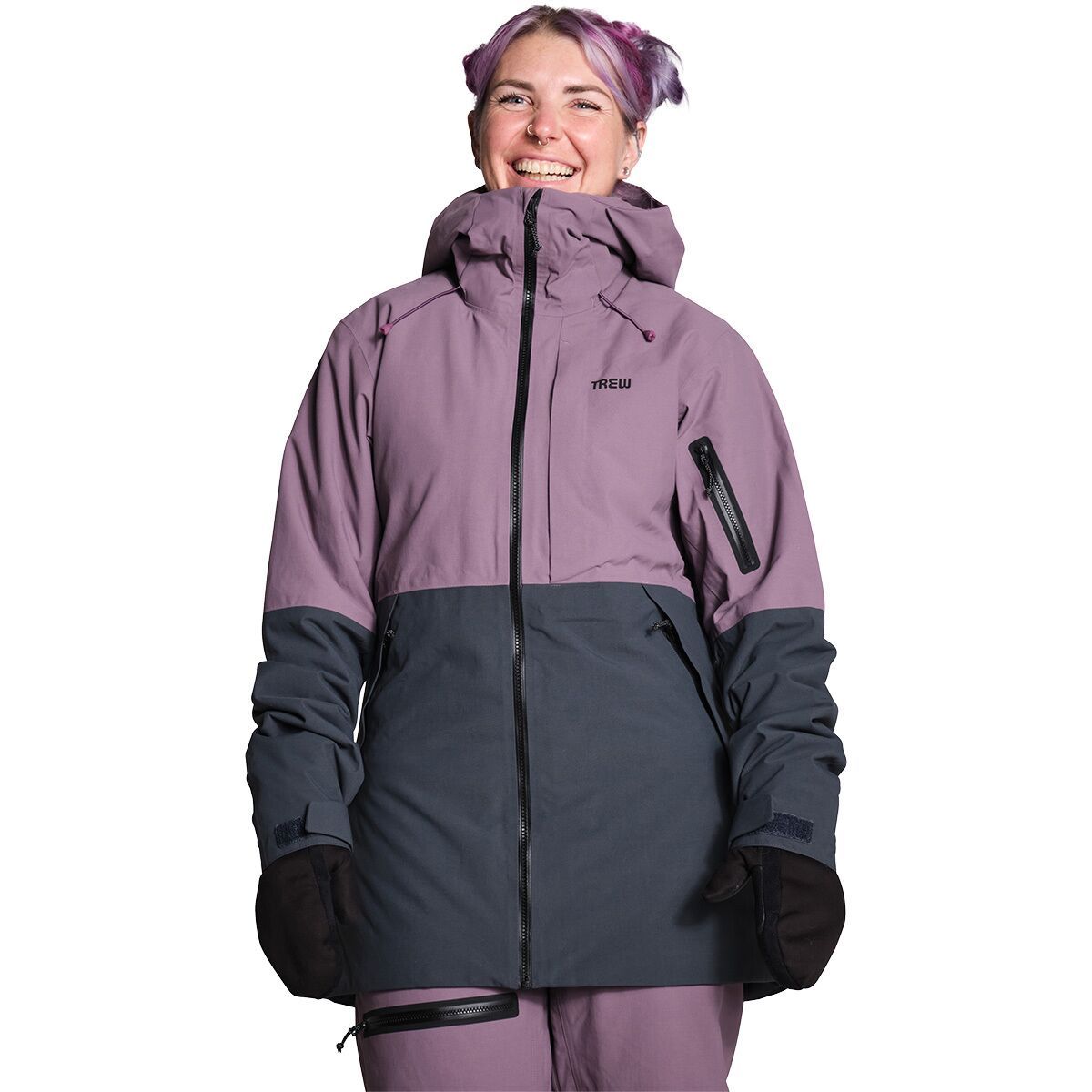 Image of Trew Gear Trillium Jacket - Women's Black Plum, S