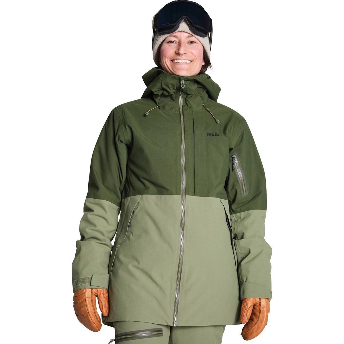 Trew Gear Trillium Jacket - Women's Fatigue Green, M