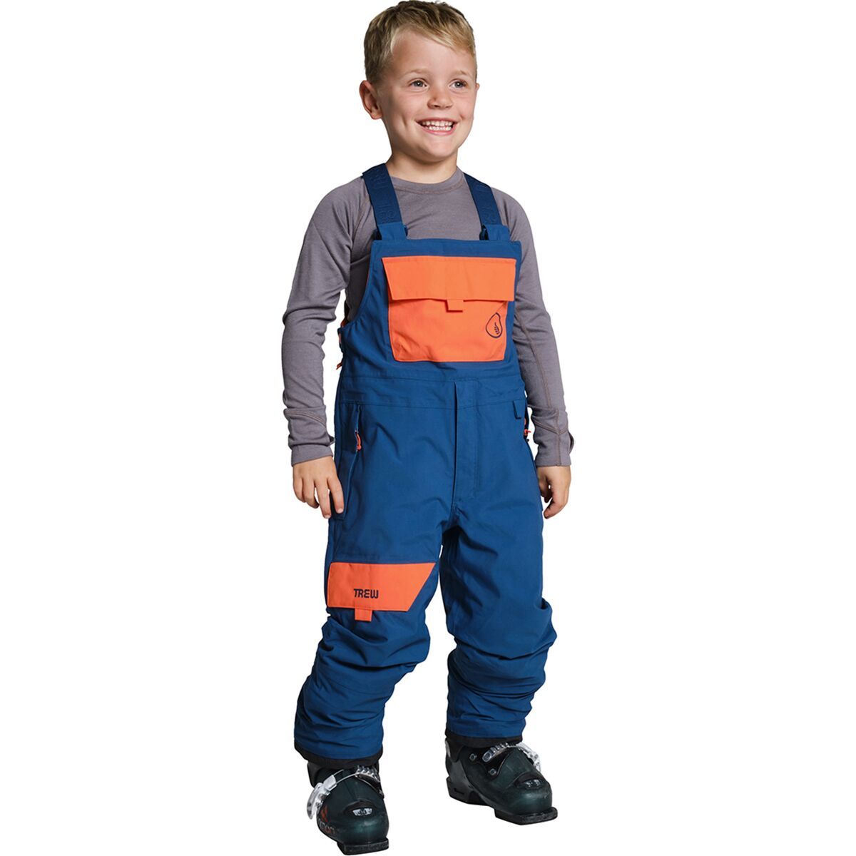 Image of Trew Gear Mega Blast Bib - Kids' Blue Coral, XS