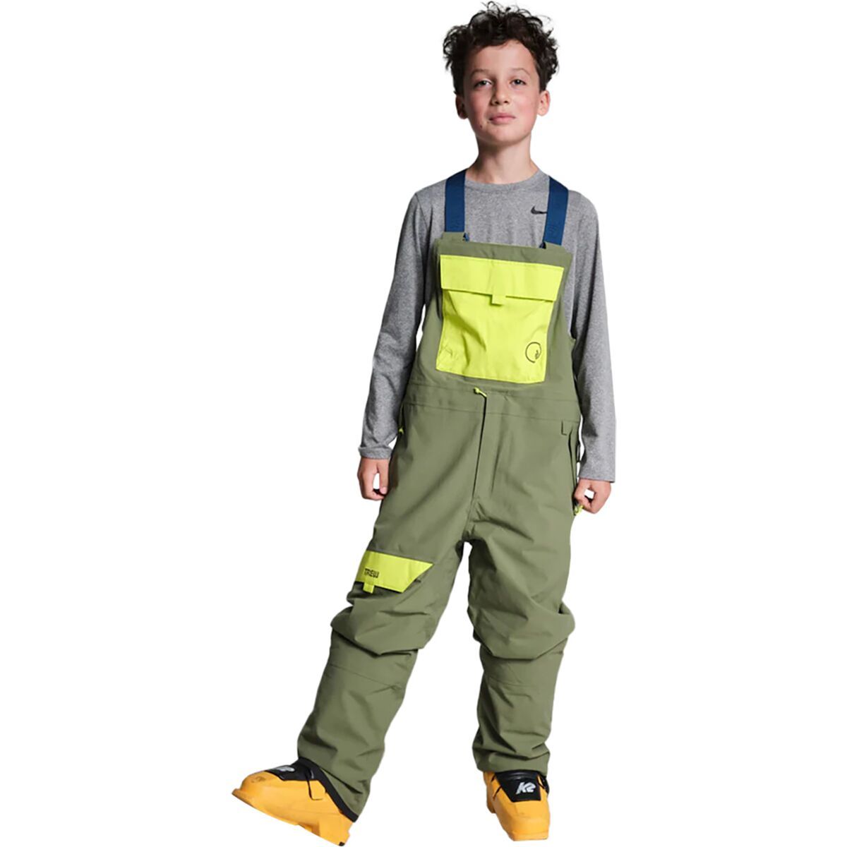 Image of Trew Gear Mega Blast Bib - Kids' Lime Punch, XXL