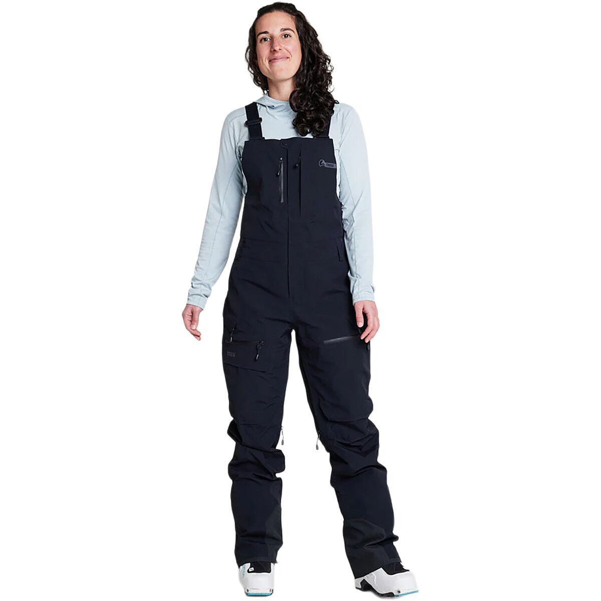Image of Trew Gear Chariot Bib Pant - Women's Black, M/Reg