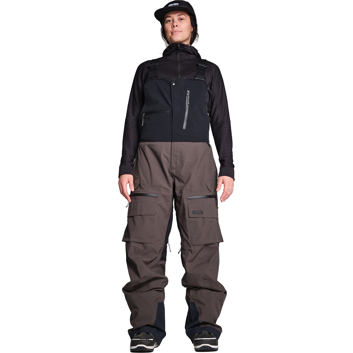 Image of Trew Gear Chariot Bib Pant - Women's Raw Umber, M/Reg
