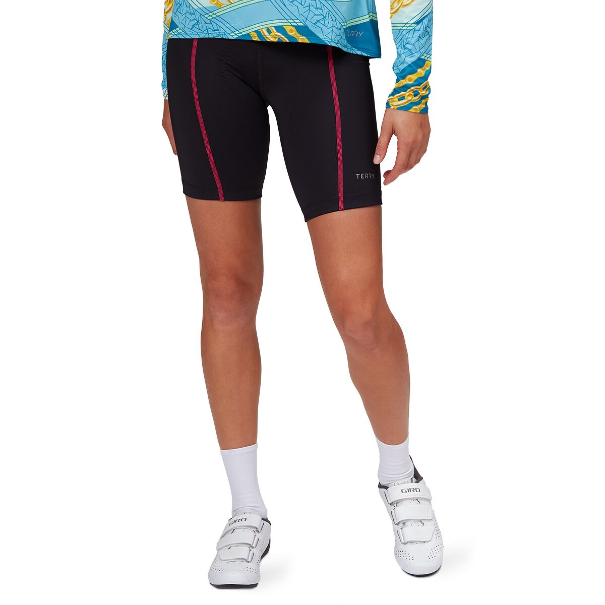 Image of Terry Bicycles Bella 8.5in Short - Women's Black/Pink, M