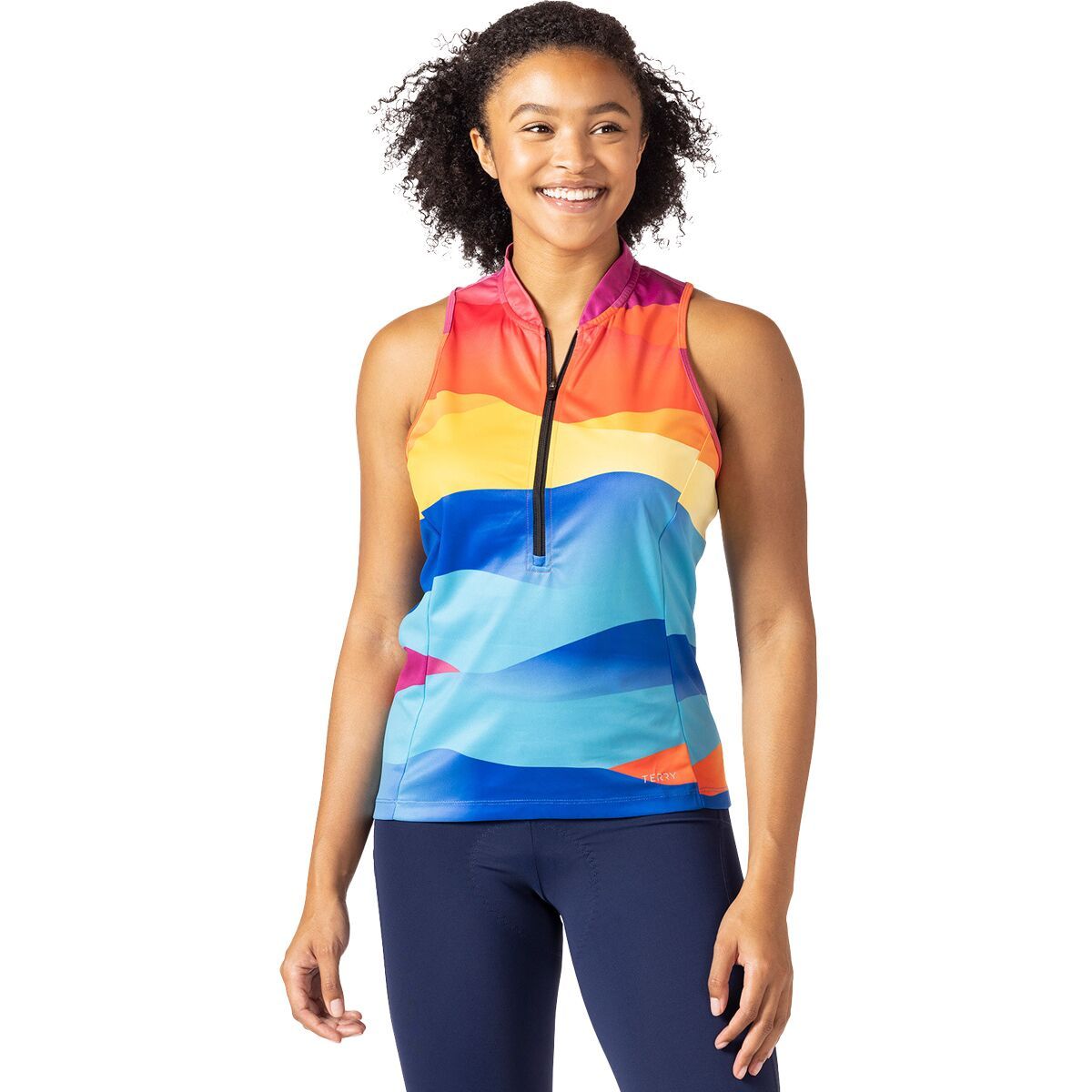 Terry Bicycles Sun Goddess Sleeveless Jersey - Women's Primetime, S