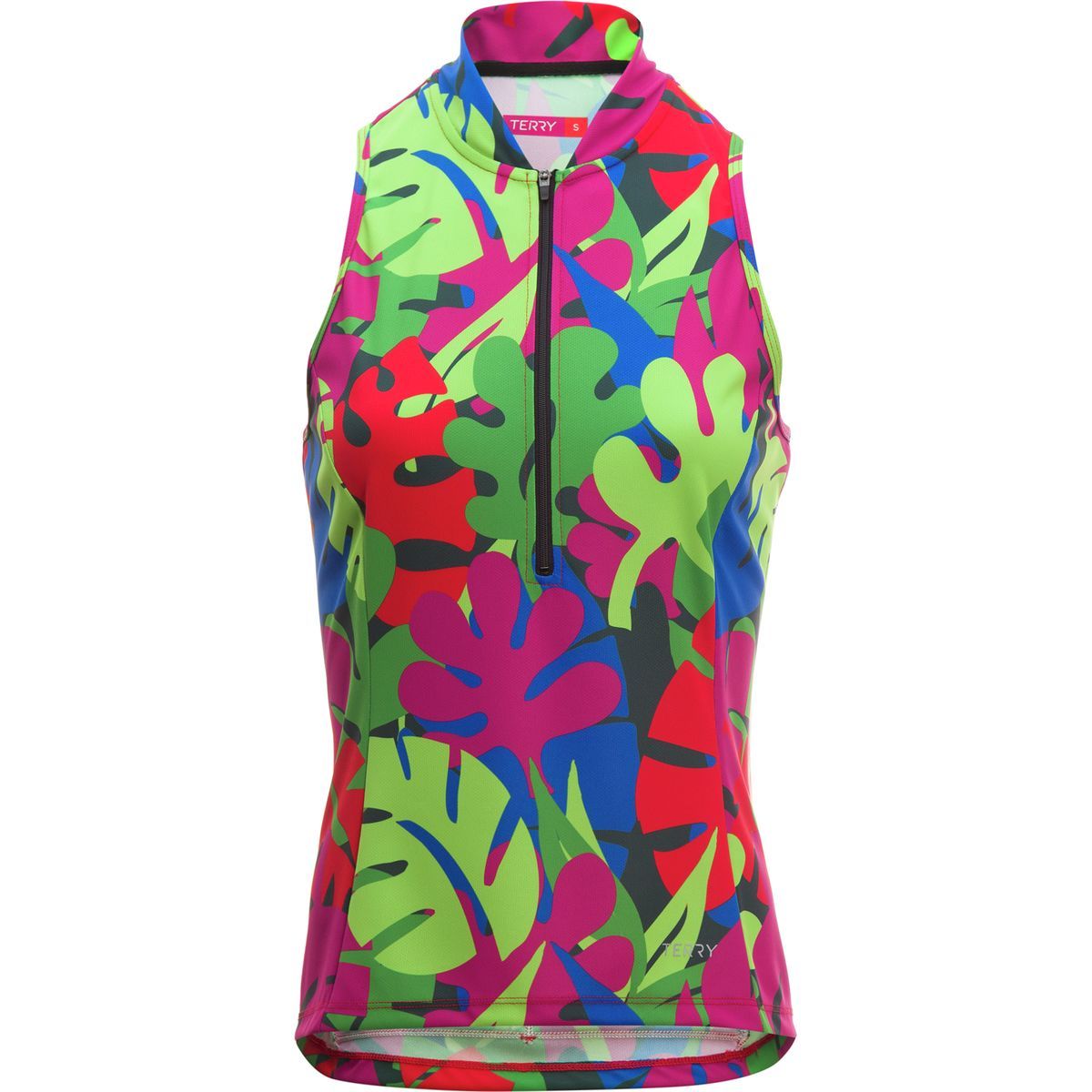 Terry Bicycles Sun Goddess Sleeveless Jersey - Women's Purple Jungle, S