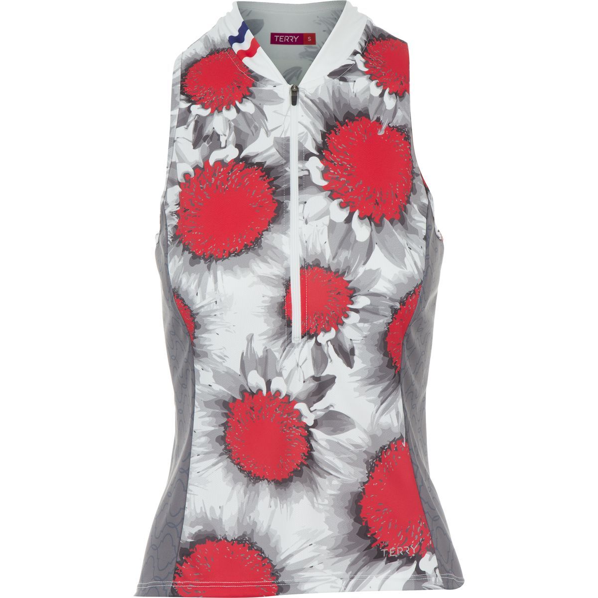 Terry Bicycles Sun Goddess Sleeveless Jersey - Women's Sunflower Dot, XL