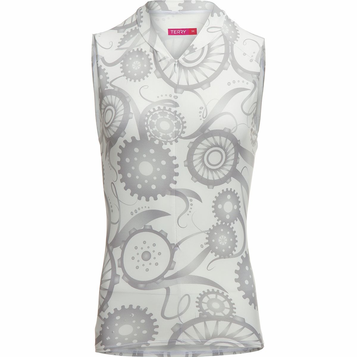 Terry Bicycles Soleil Sleeveless Jersey - Women's Geared Up/White, L