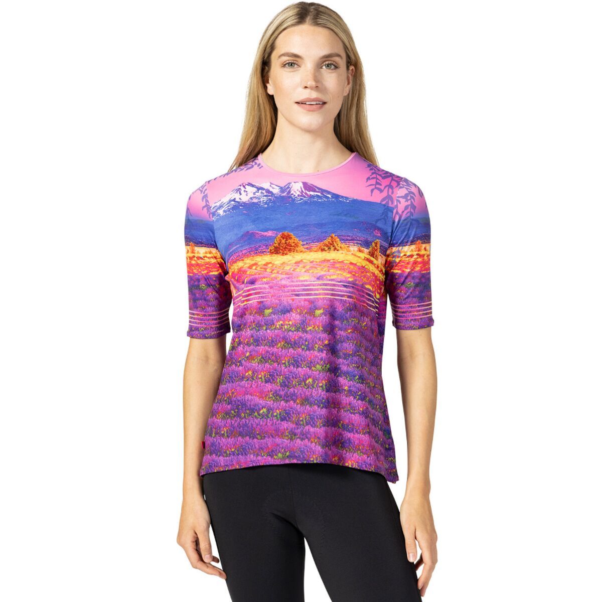 Terry Bicycles Soleil Flow Short-Sleeve Top - Women's Mont Ventoux, XL