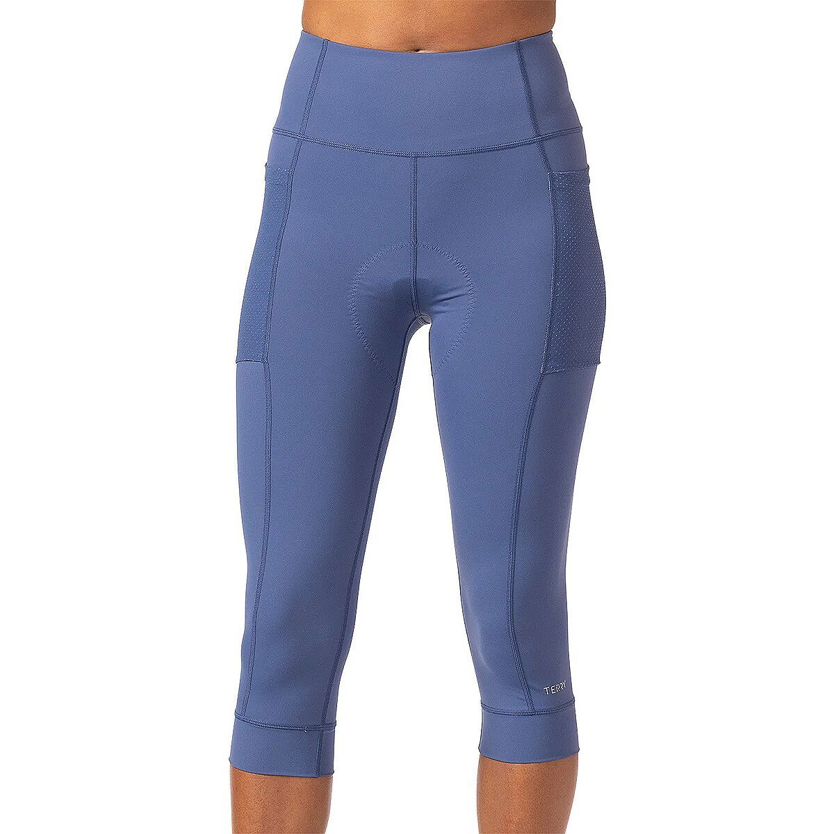 Image of Terry Bicycles Holster Hi Rise Capri - Women's Indigo, S