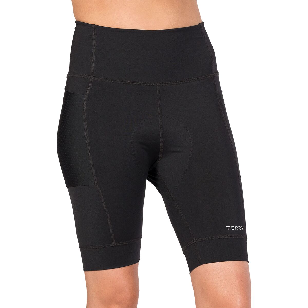 Image of Terry Bicycles Hi-Rise Holster Short - Women's Black, XL