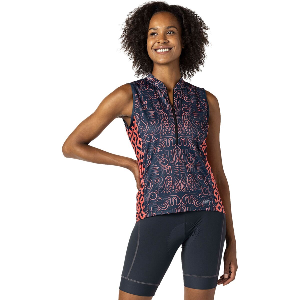Terry Bicycles Breakaway Mesh Sleeveless Jersey - Women's Amazement, L