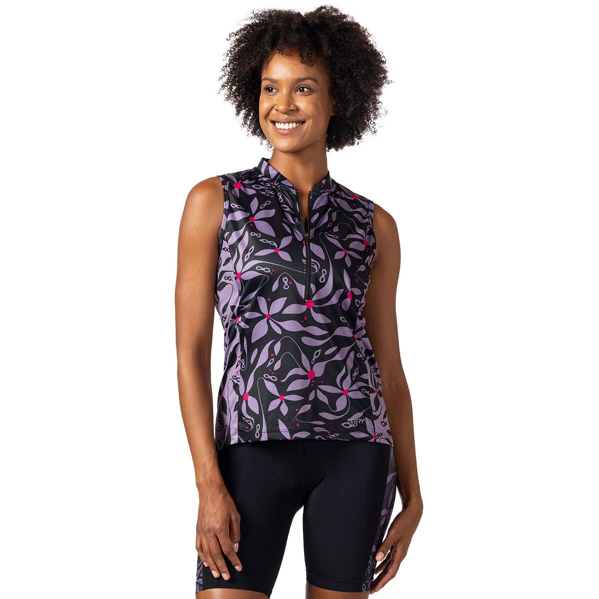 Махровый трикотаж с отделяющейся сеткой без рукавов - Женский 15290₽