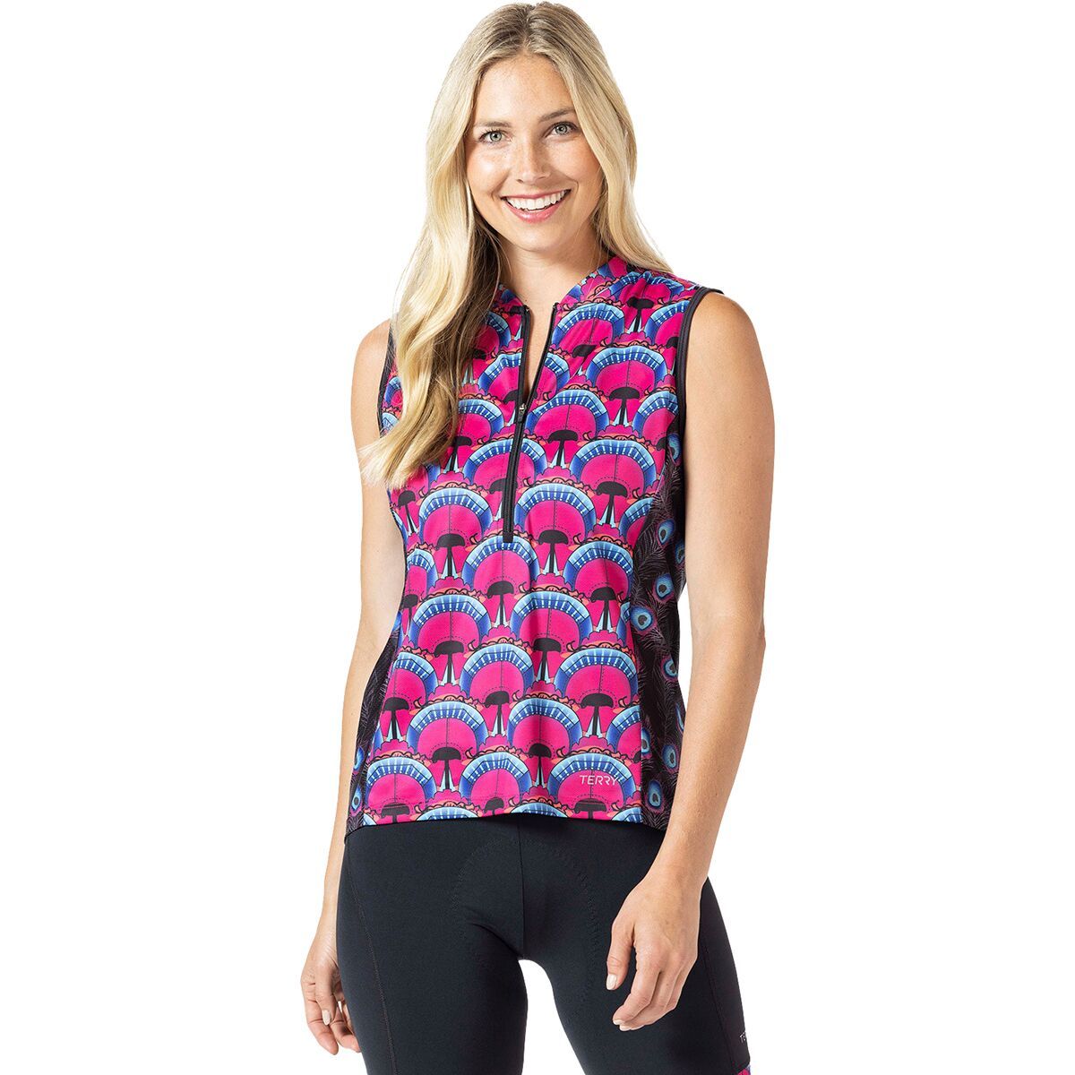 Terry Bicycles Breakaway Mesh Sleeveless Jersey - Women's Peloton Pride/Pink, M