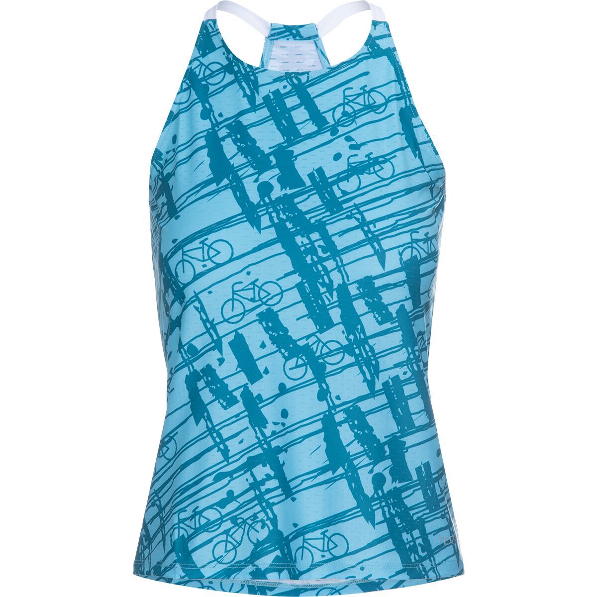 Terry Bicycles Cyclotank Sleeveless Jersey - Women's Singletrack/Blue, XXL