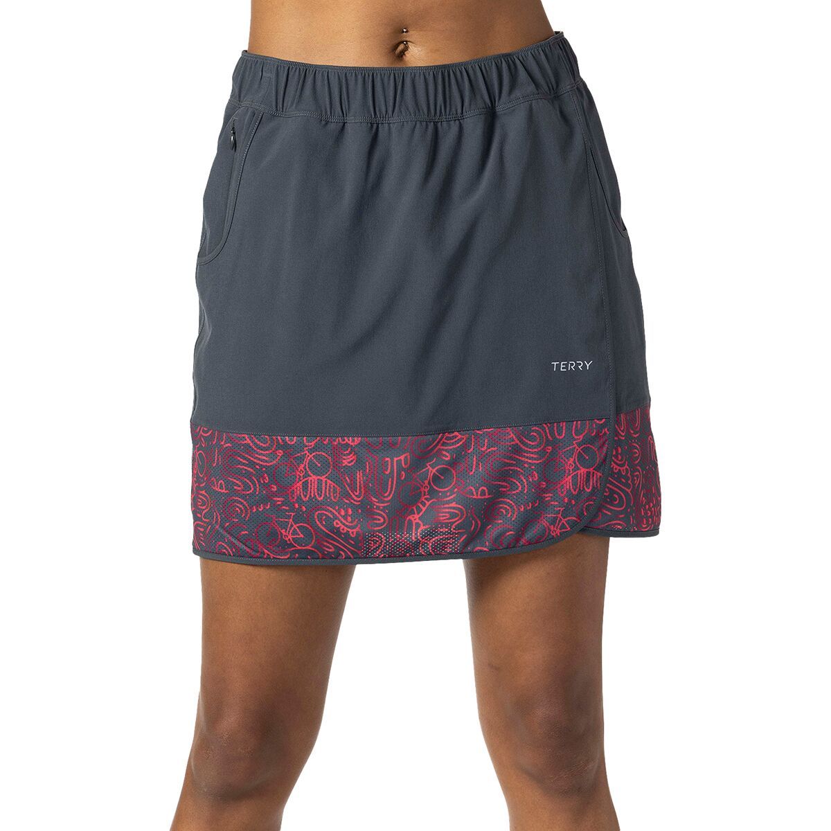 Terry Bicycles Rover Skort - Women's Ebony/Amazement, XL