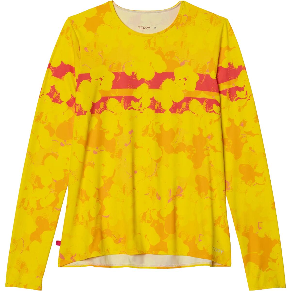 Image of Terry Bicycles Soleil Flow Long-Sleeve Top - Women's Gold Shimmer, S
