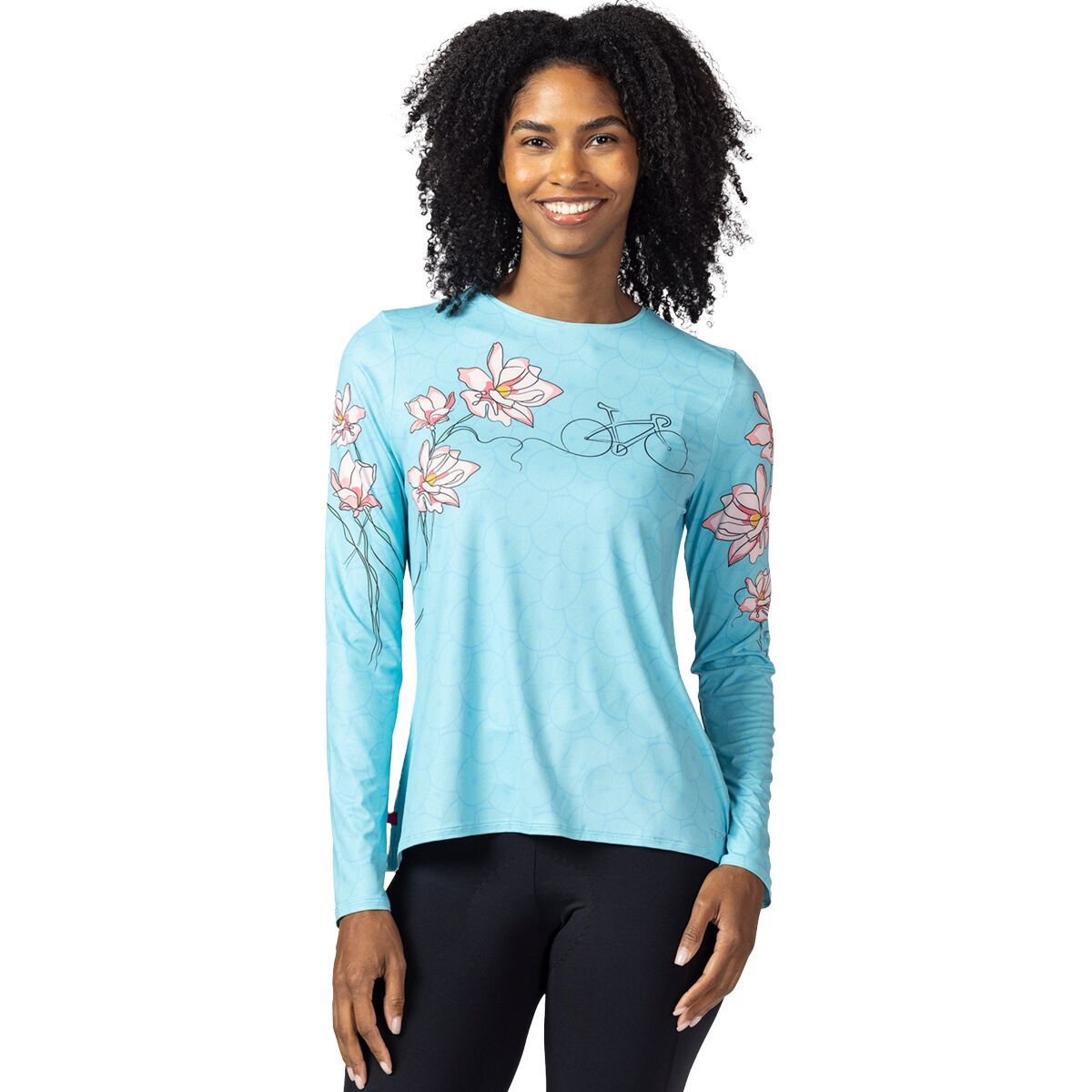 Terry Bicycles Soleil Flow Long-Sleeve Top - Women's Love Letter, XS