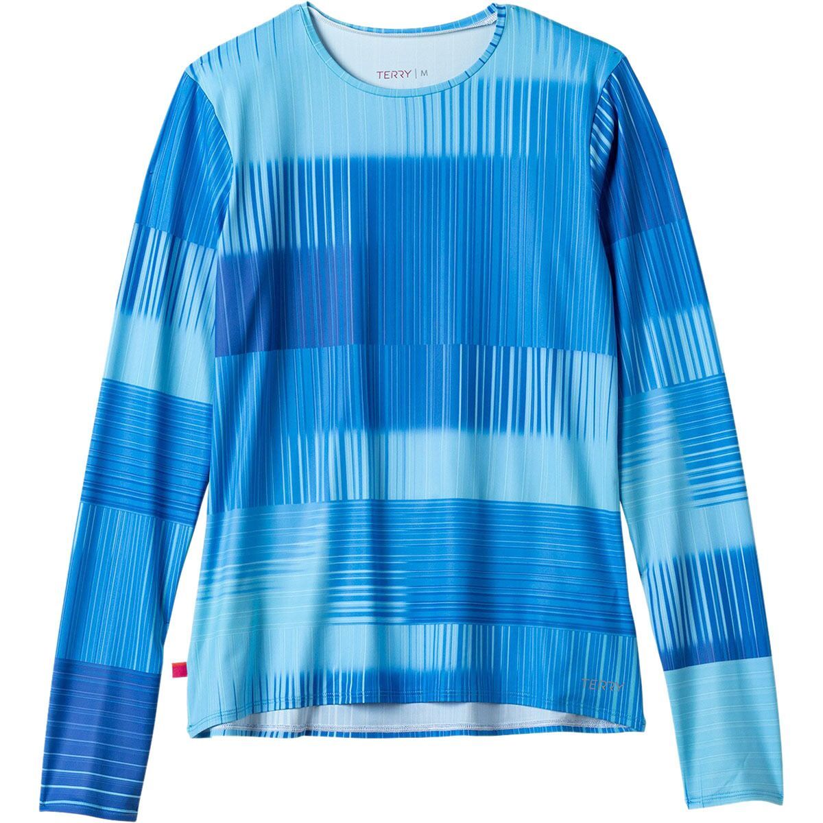 Image of Terry Bicycles Soleil Long-Sleeve Top - Women's Parallel Blue, S
