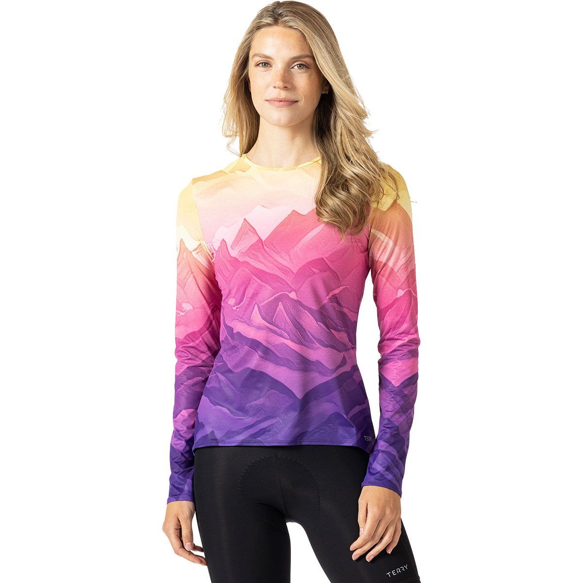 Terry Bicycles Soleil Long-Sleeve Top - Women's Passo Rosa, L