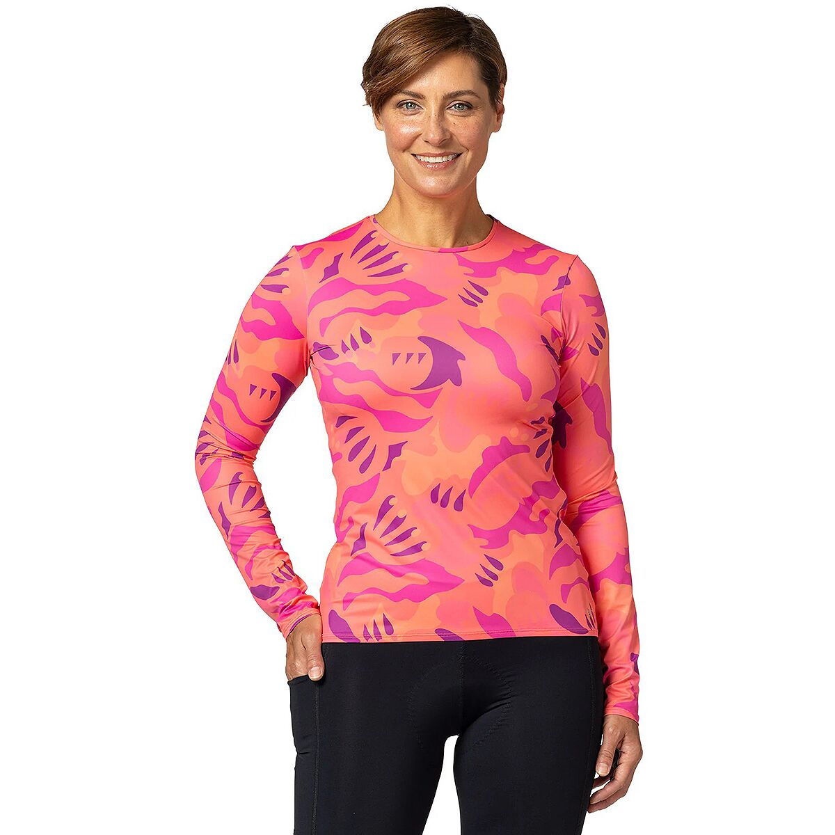 Image of Terry Bicycles Soleil Long-Sleeve Top - Women's Wild Child, XS