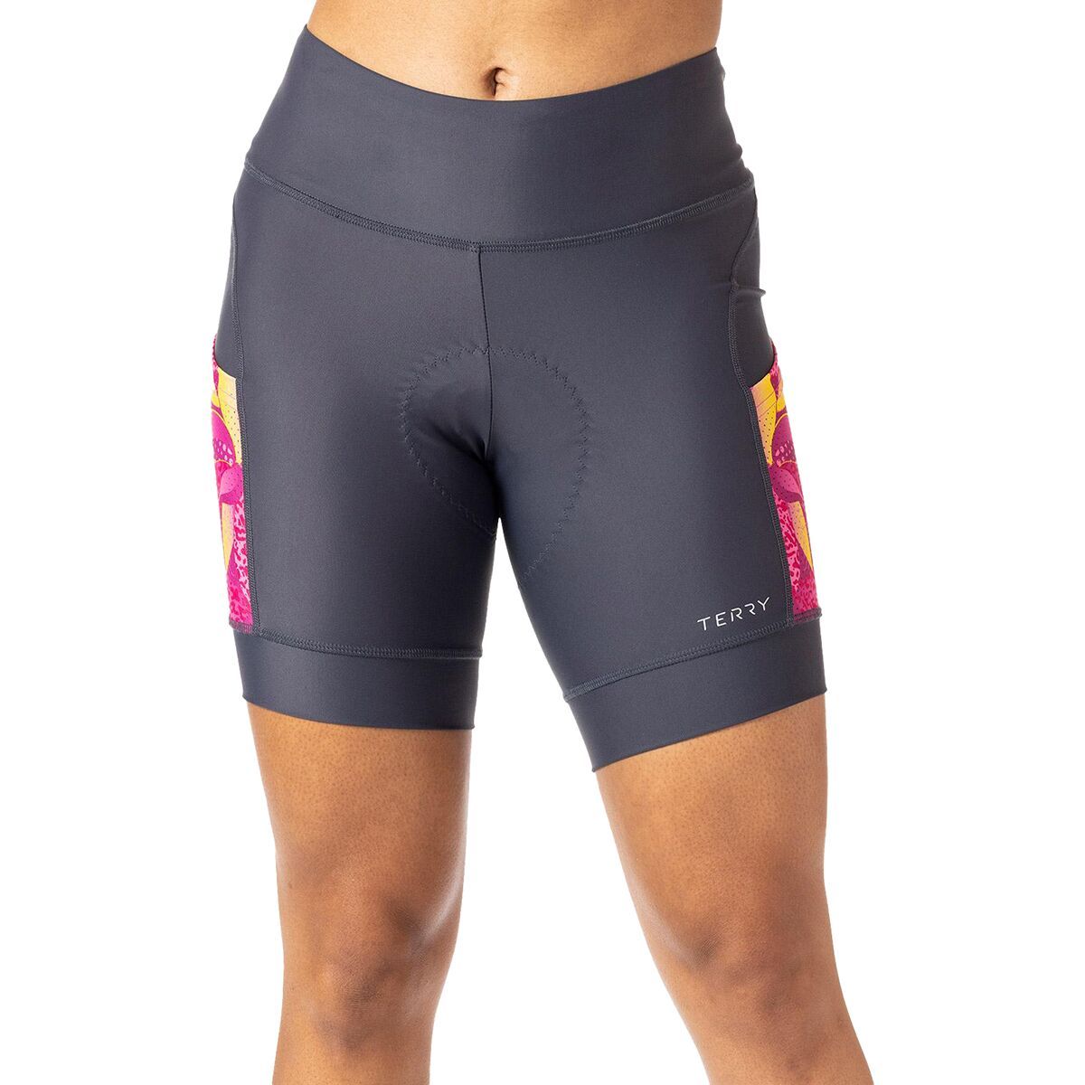 Terry Bicycles Soleil Short - Women's Charcoal/Goldirox, XXL