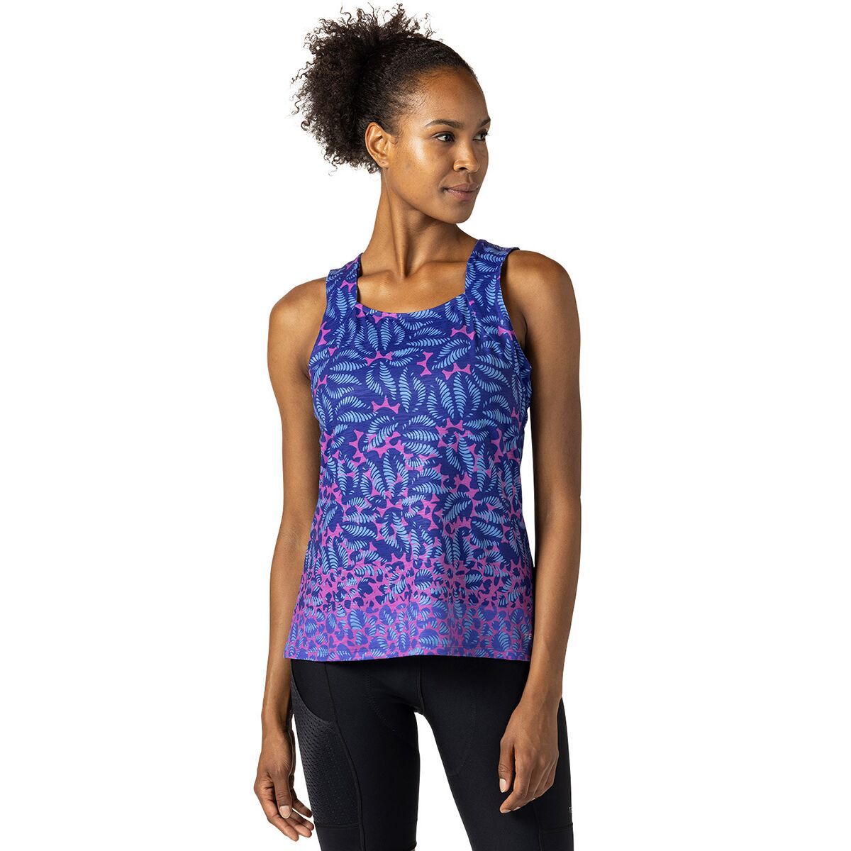 Terry Bicycles Tourista Sleevless Jersey - Women's Lush/Blue, M