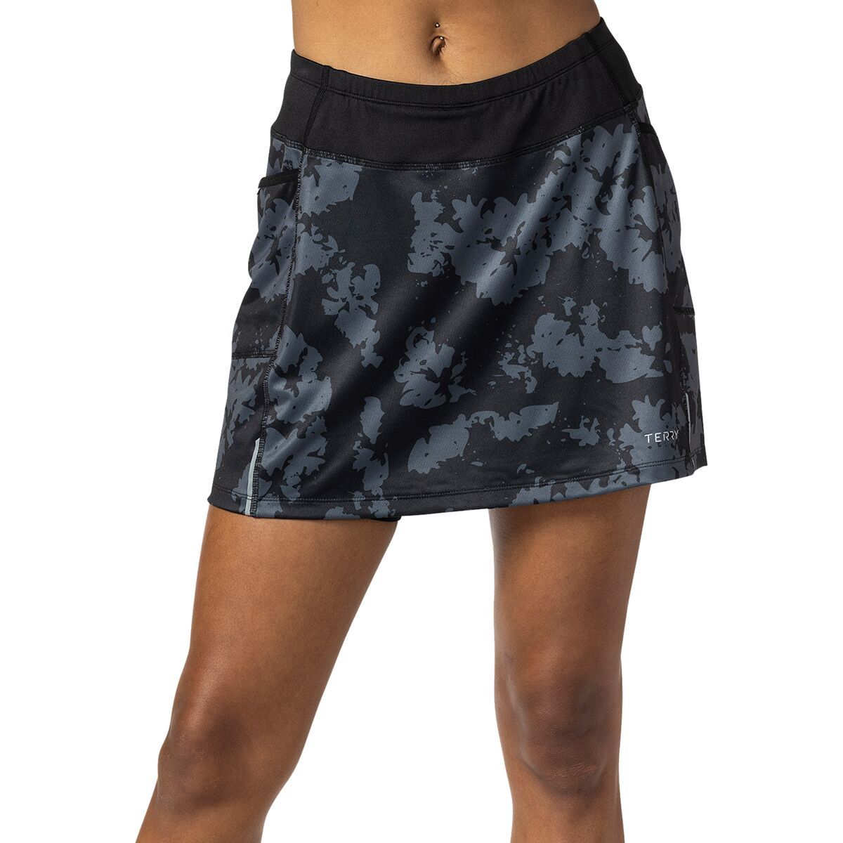 Terry Bicycles Trixie Skort - Women's Black floral, XXL